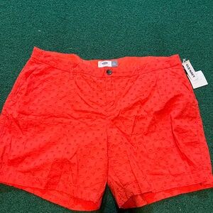 Old navy colored and patterned shorts size 14 NWT
